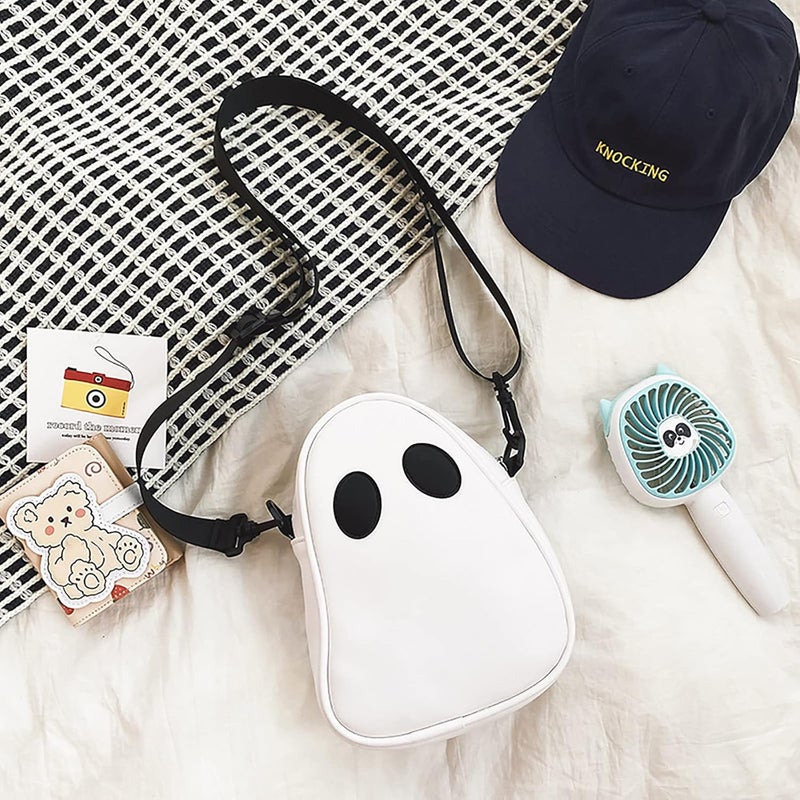 POYIPI Halloween Purse Novelty Ghost Purse for Women Men Cute Crossbody Bag Satchel Bag Novelty Shoulder Bag - Image 4